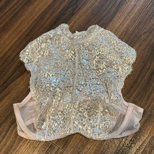 Victoria secret lace bra top 34c